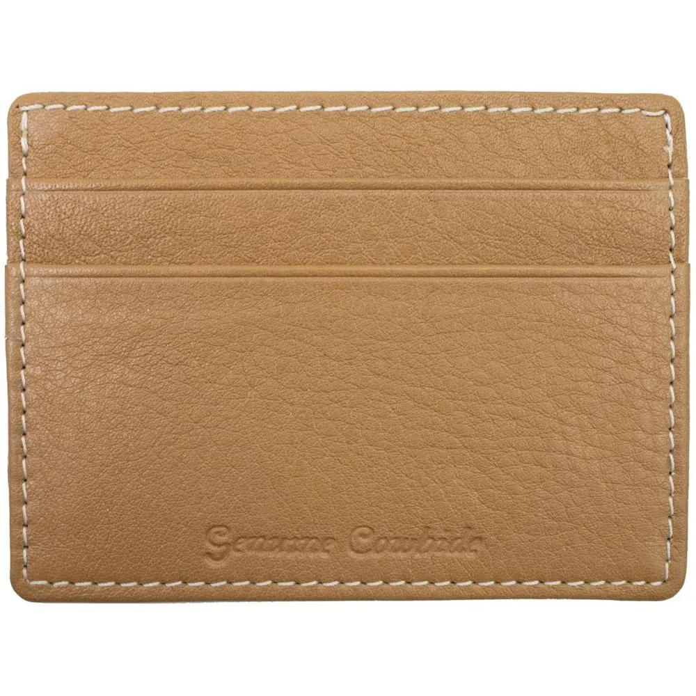 Genuine Leather Men Credit Card Holder